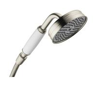 Hansgrohe hansgrohe Douchette Axor Montreux 100 mm, 1 jet, nickel brossé Quantité:1