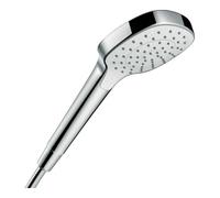 Hansgrohe hansgrohe Douchette Croma E EcoSmart 9 l/min, 1 jet, blanc chromé Quantité:1