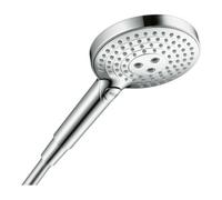 Hansgrohe hansgrohe Douchette EcoSmart Axor, 120 mm, 3 jets, chrome, alimentation interne Quantité:1