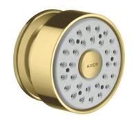 Hansgrohe hansgrohe Douchette latérale Axor rd Ros., pivotante, 1 jet, laiton brossé Quantité:1