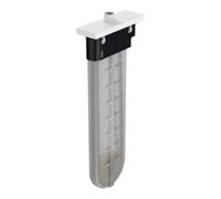 Hansgrohe hansgrohe Ensemble bord de baignoire sBox ek, pour montage bord baignoire ou carrelage, blanc mat Quantité:1