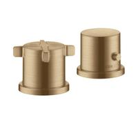 hansgrohe AXOR Citterio E 2 trous pour baignoire avec thermostat, 36412140, Couleur: Bronze brossé