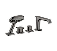 Hansgrohe hansgrohe Ensemble complet Axor Citterio E 4-L-BW-Rand-Arm., avec thermostat, bleu poli vc Quantité:1