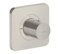 Hansgrohe hansgrohe Ensemble complet Axor Citterio E Thermostat encastré 120x120mm, aspect acier inoxydable Quantité:1