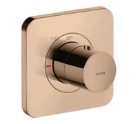 Hansgrohe hansgrohe Ensemble complet Axor Citterio E UP-THM 120x120mm, or rouge poli Quantité:1