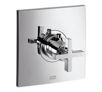 Hansgrohe hansgrohe Ensemble complet Axor Citterio HF Thermostat encastré, avec poignée croix, chrome Quantité:1