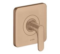 Hansgrohe hansgrohe Ensemble complet Axor Citterio M mitigeur encastré, levier, or rouge brossé Quantité:1