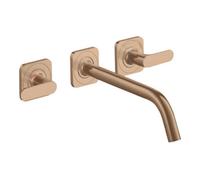 Hansgrohe hansgrohe Ensemble complet Axor Citterio M Mitigeur lavabo 3 trous, H 226mm, rose doré mat Quantité:1