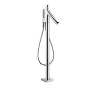 Hansgrohe hansgrohe Ensemble complet Axor Starck Organic Mitigeur thermostatique baignoire, sortie 175 mm, sur pied, chromé Quantité:1