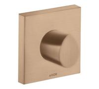 Hansgrohe hansgrohe Ensemble complet Axor Starck Organic Robinet d'arrêt encastré, or rouge brossé Quantité:1