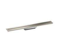 hansgrohe AXOR Drain Set de finition rigole, 700mm pour montage mural, 42525820, Couleur: Nickel brossé