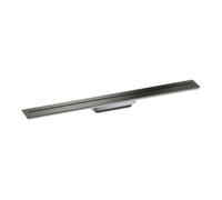 hansgrohe AXOR Drain Set de finition caniveau, 800mm pour montage mural, 42526330, Couleur: Chrome noir poli