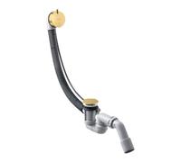 Hansgrohe hansgrohe Ensemble complet Flexaplus S Garniture de vidage/débordement, or poli Quantité:1
