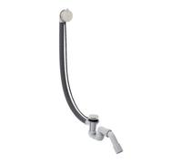 Hansgrohe hansgrohe Ensemble complet Flexaplus S Garniture de vidage et trop-plein, aspect inox Quantité:1