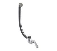 hansgrohe Flexaplus set complet 58318330 set de vidage et trop-plein, chrome noir poli