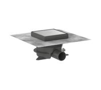 Hansgrohe hansgrohe Ensemble complet Punkt.RainDrain Spot Plus 150x150 mm avec réglage hauteur cadre arrière fixation BST Quantité:1