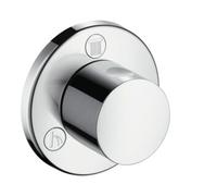 Hansgrohe hansgrohe Ensemble complet S Trio/Quattro vanne d'arrêt encastrée + dérivation, 3 sorties, chrome Quantité:1