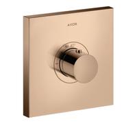 Hansgrohe hansgrohe Ensemble complet ShowerSelect HF mitigeur thermostatique encastré, carré, or rouge poli Quantité:1