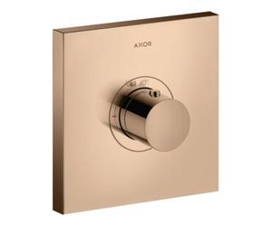 Hansgrohe hansgrohe Ensemble complet ShowerSelect HF mitigeur thermostatique encastré, carré, or rouge poli Quantité:1