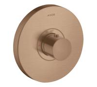 Hansgrohe hansgrohe Ensemble complet ShowerSelect HF Thermostat encastré, rond, rouge or brossé Quantité:1