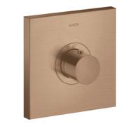 Hansgrohe hansgrohe Ensemble complet ShowerSelect HF UP-Thermostat, carré, or rouge brossé Quantité:1