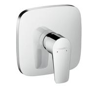 Hansgrohe hansgrohe Ensemble complet Talis E Highflow mitigeur encastré douchette, 1 utilisateur, chrome Quantité:1