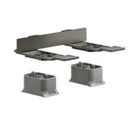 Hansgrohe hansgrohe Ensemble d'adaptateurs Axor universel chrome noir brossé Quantité:1