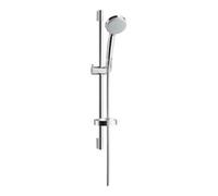 Hansgrohe Set de douche Croma 100 Vario 27772000 – barre Unica C 65 cm, chromé