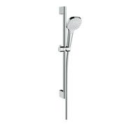 Hansgrohe hansgrohe Ensemble de douche Croma Select E 669mm barre de douche, 1 jet, blanc/chrome Quantité:1