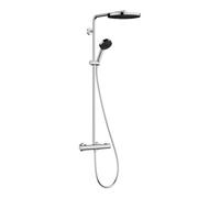 Hansgrohe hansgrohe Ensemble de douche Pulsify S Puro avec thermostat, 2 utilisateurs, 8 l/min, chrome Quantité:1
