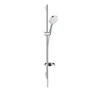 Hansgrohe hansgrohe Ensemble de douche Raindance Select S 120 1008mm Barre de douche, blanc/chrome, 3jets Quantité:1