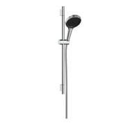 Hansgrohe Set de douche Rainfinity 130 – EcoSmart 3 jets, barre 650 mm, blanc mat (28746700)