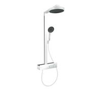 Hansgrohe hansgrohe Ensemble de douche Rainfinity avec thermostat, pomme de douche 250 mm, blanc mat Quantité:1