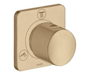 Hansgrohe hansgrohe Ensemble de montage Trio/Quattro UP avec vanne de dérivation et de commutation, bronze brossé Quantité:1