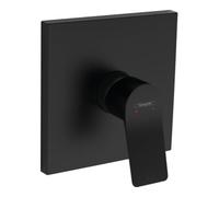 Hansgrohe hansgrohe Ensemble de montage Vivenis mitigeur douche encastré, 1 jet, noir mat Quantité:1