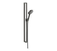 Hansgrohe Axor Citterio E ensemble de douche avec douchette à main Raindance Select S 120 3jet, Coloris: Chrome noir brossé - 36735340