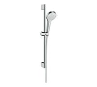 Hansgrohe hansgrohe Ensemble douche Croma Select S barre de douche 669 mm, 1 jet, blanc/chrome Quantité:1