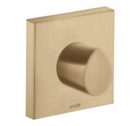 Hansgrohe hansgrohe Ensemble prêt à poser Axor Starck Organic vanne d'arrêt encastrée, bronze brossé Quantité:1