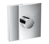 Hansgrohe hansgrohe Ensemble prêt à poser HighFlow Axor Edge Thermostat encastré, chrome Quantité:1
