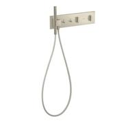 Hansgrohe hansgrohe Ensemble prêt à poser ShowerComposition UP-THM, 2 utilisateurs, nickel brossé Quantité:1