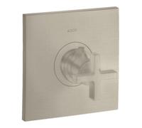 Hansgrohe hansgrohe Ensemble prêt Axor Citterio HF UP-THM, avec poignée croix, nickel brossé Quantité:1