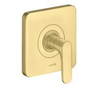 Hansgrohe hansgrohe Ensemble prêt Axor Citterio M mitigeur encastré, levier, laiton brossé Quantité:1