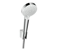 Hansgrohe Ensemble porte-douche Crometta Vario EcoSmart 26693400, flexible 125 cm, blanc/chrome