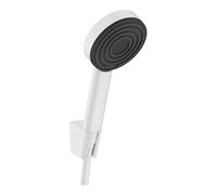 Hansgrohe Set de douche Pulsify S 24307700 support 105 mm 1 jet EcoSmart flexible 125 cm blanc mat