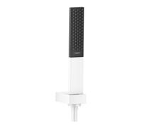 Hansgrohe hansgrohe Ensemble support de douche Rainfinity 100 100x38mm BK, 1 an, flexible 1600mm, blanc-mat Quantité:1