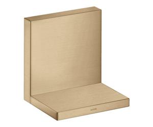 Hansgrohe hansgrohe Étagère Axor Starck 120x120mm, bronze brossé Quantité:1