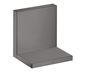 Hansgrohe hansgrohe Étagère Axor Starck 120x120mm, chrome noir brossé Quantité:1