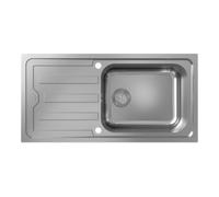 Hansgrohe hansgrohe Évier encastrable S44 m gouttoir, sous-meuble 60 cm, 1 cuve, ES Quantité:1