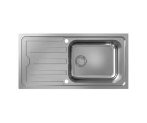 Hansgrohe hansgrohe Évier encastrable S44 m gouttoir, sous-meuble 60 cm, 1 cuve, ES Quantité:1