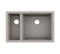 Hansgrohe hansgrohe Évier UB-Spüle S510-U635 180/450 658x398mm, 1 évac. + 1 arrivée, sans trop-plein, à encastrer Quantité:1